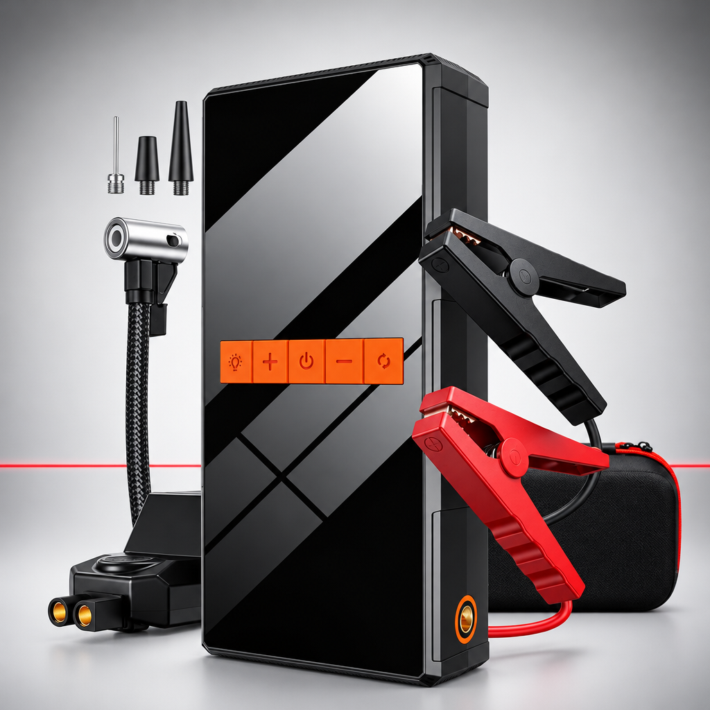 Booster rozruchowy 5000A z kompresorem