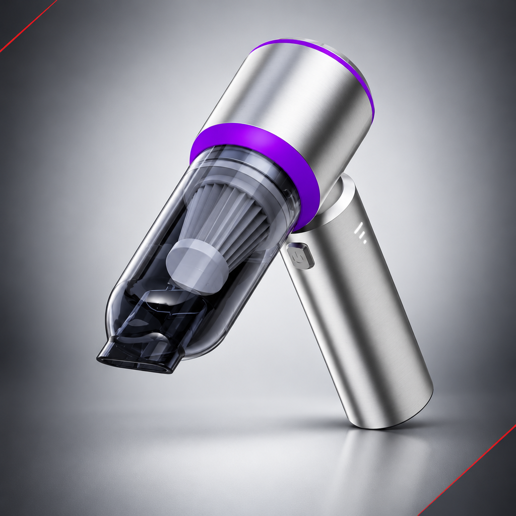 Odkurzacz samochodowy 6000 mAh